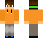 orange jacket boy