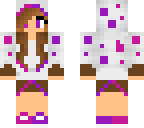 pink and purple cake girl