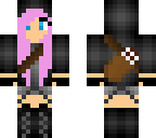 pink haired warroir