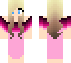 pretty pink ombre girl
