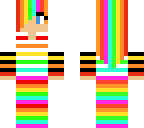 rainbow girl