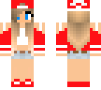 red tom boy girl