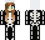 skeleton onezie girl