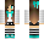 teal nerd girl edit