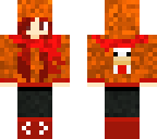 autumn chicken girl