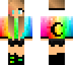 awesome rainbow girl