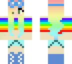 awesome rainbow girl