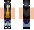 black haired girl