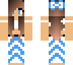 blue beach girl