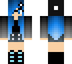 blue girl