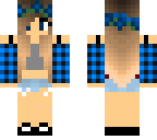 blue girl