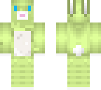 chibi green bunny