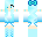 cute blue girl