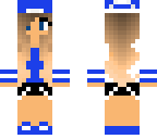 cute blue tomboy
