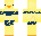 duck with clothes