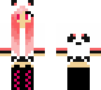 enhanced peachy panda girl