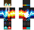 fire and electric boy