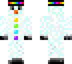 flashing lights snowman