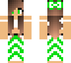 green bow girl
