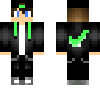green nike boy