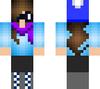 nerdy winter girl