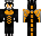 orange dragon beast skin