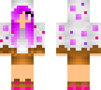 pink cake girl