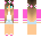 pink sporty summer girl 