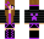 purple creeper girl