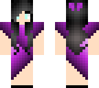 purple dress