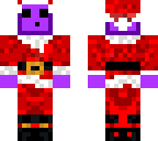 purple santa slime