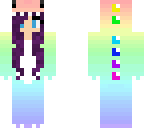 rainbow dino girl