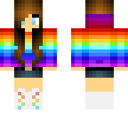 rainbow girl