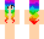 rainbow hair