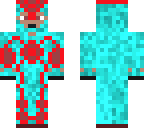 redstone diamond armor steve