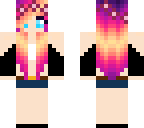 summer flower person