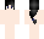 black haired girl base