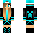 blue girl