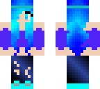 blue girl