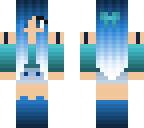 blue hair girl