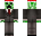 creeper trajeado con jorrito de navidad