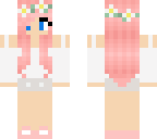 cute pink haired girl
