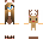 cute reighndeer girl
