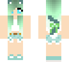 edit of cute mint hair girl
