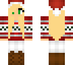 edited christmas girl
