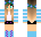 flower girl blue