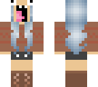 funny faced fall girl