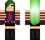 green haired warrior