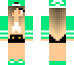 green varsity tomboy