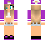 light purple tomboy girl